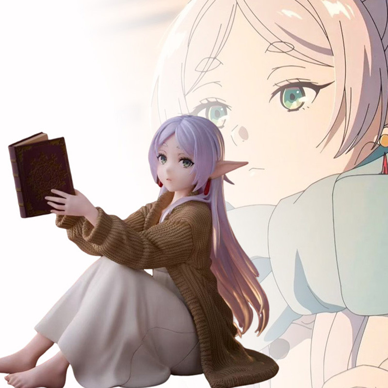 13ซม.FrierenตัวเลขอะนิเมะFrieren: Beyond Journeys End Figuresรุ่นเครื่องประดับเดสก์ท็อปที่บ้าน