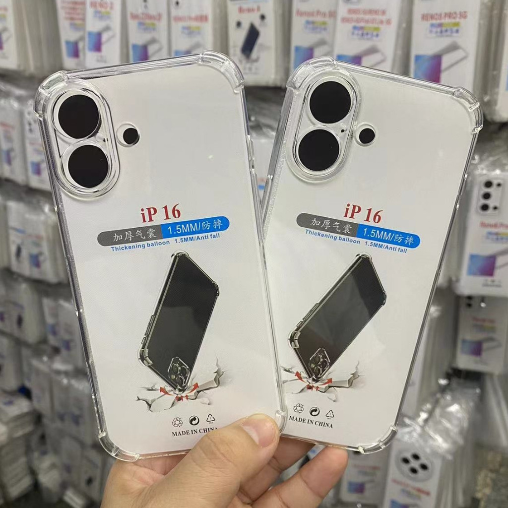 เคสใสกันกระแทก นิ่ม สำหรับ ip16 i16+ i16pro i16promax I16E สินค้าส่งจากไทย