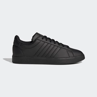 adidas ไลฟ์สไตล์ รองเท้า Grand Court Cloudfoam Comfort ผู้ชาย สีดำ GW9198