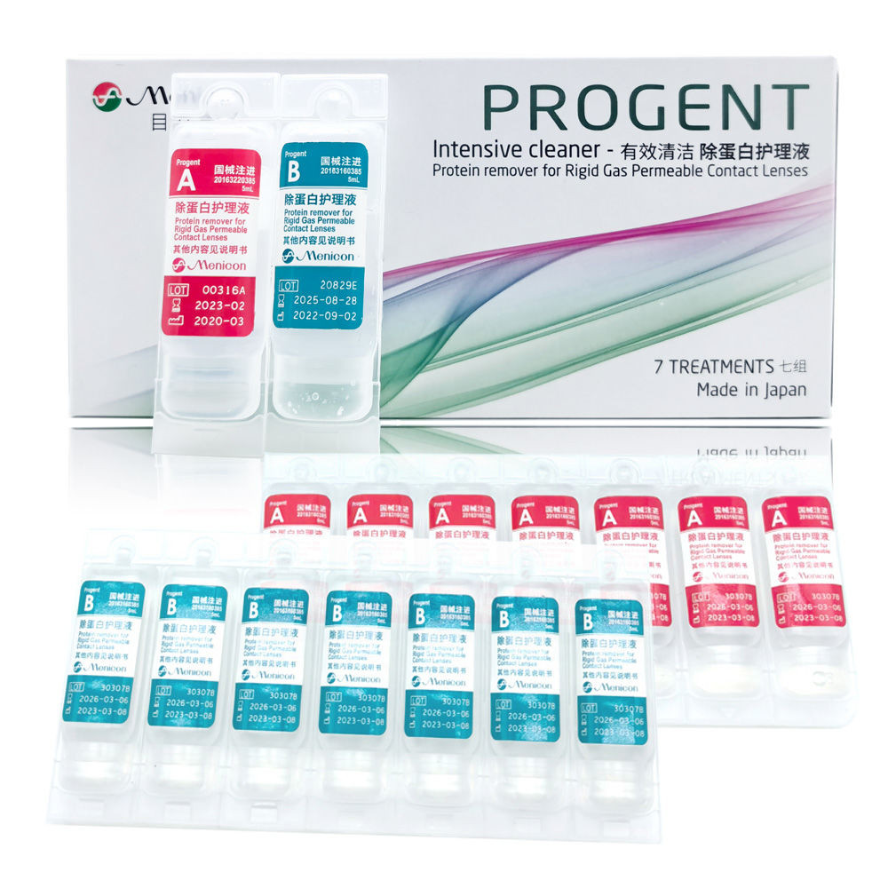 Mei Nikon (Milikang) RGP Hard Contact Lens Care Liquid AB Liquid 7 Assembly Protein Removal นําเข้า 