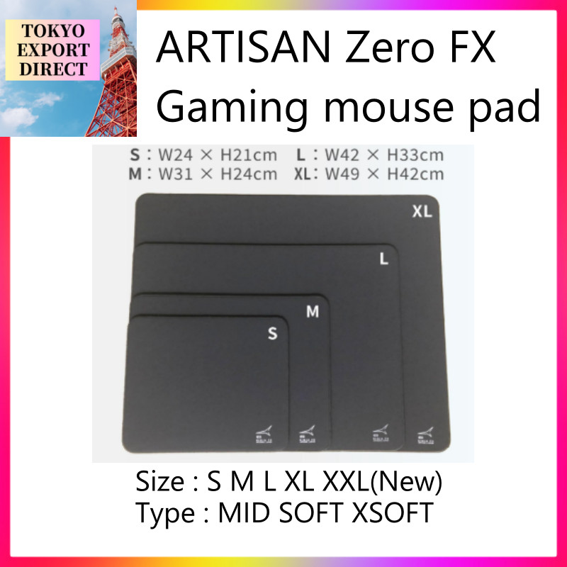 ARTISAN NINJA FX Zero Series Gaming Mousepad - Various Sizes and Styles[DIRECT FROM JAPAN]
