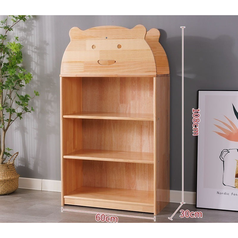 ชั้นวางของ ชั้นวางของเล่น ไม้จริง มอนเตสซอรี่ เอ็กซ์ตร้าไวท์ Montessori Riggio Shelf/Rack ไม้จริง – โปรปัง