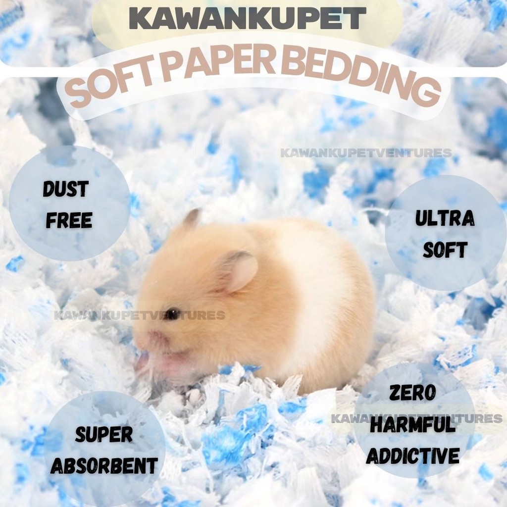 กระดาษ PETS ขนาดเล็ก BDDING BEDDING KERTAS HAMSTER BEDDING 小棉宠物垫料 小纸