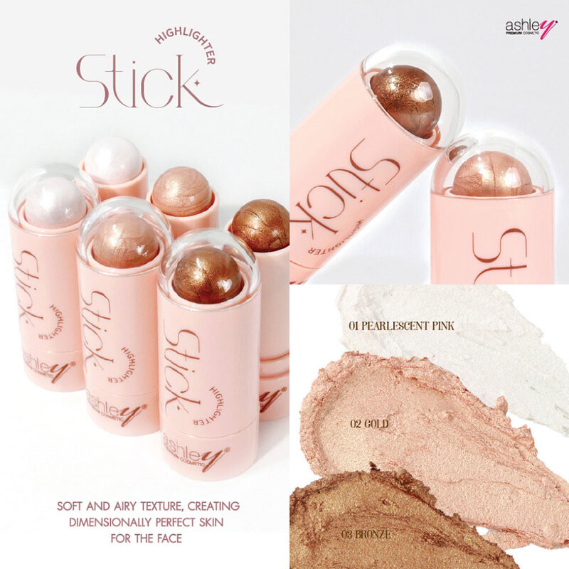 Ashley Highlighter Stick 8g แอชลี่ย์ ไฮไลท์สติ๊ก. - รูปที่ 4