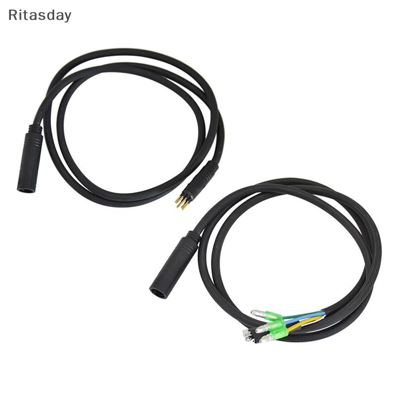 Ritasday 9Pin M6/M10 EBike มอเตอร์ขยายสายเชื่อมต่อหญิงชายจักรยานไฟฟ้ามอเตอร์สายสําหรับ E-bike อุปกรณ์เสริมใหม่