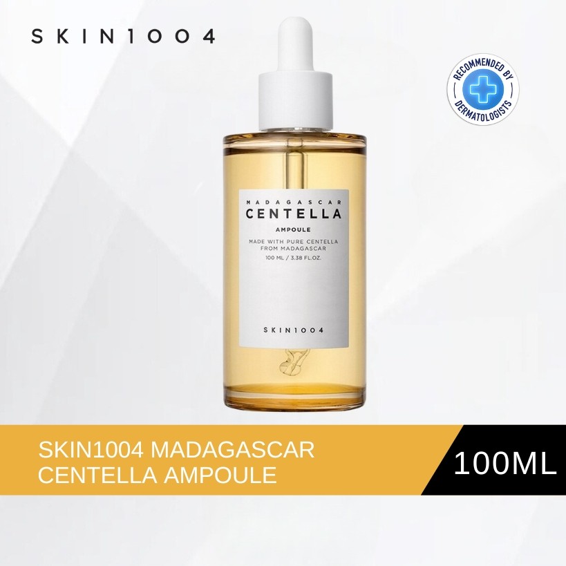 SKIN1004 Madagascar Centella Ampoule 100 ml ด้วยสารสกัดบริสุทธิ์จากมาดากัสการ์ แอมพูลนางฟ้า ลดสิว เซรั่ม