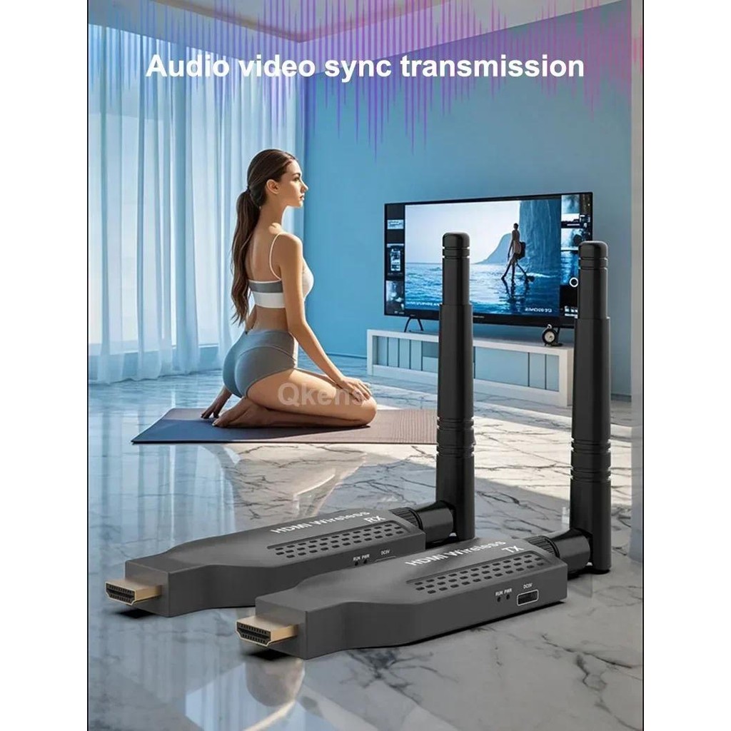 150m HDMI Wireless Extender Audio Video Transmitter Receiver 1 ถึง 4 Multi Screen Share Display Adapter 5G 1080P สําหรับกล้อง PS4 แล็ปท็อป PC To TV Monitor โปรเจคเตอร์