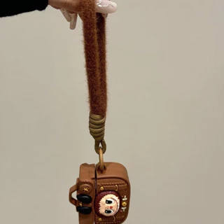 การ์ตูนน่ารักหูฟังสําหรับ AirPods 4 ซิลิโคน Anti Drop สําหรับ AirPods Pro 2 Apple หูฟัง Plush ฝาครอบป้องกันสําหรับ AirPods 1&2 & 3