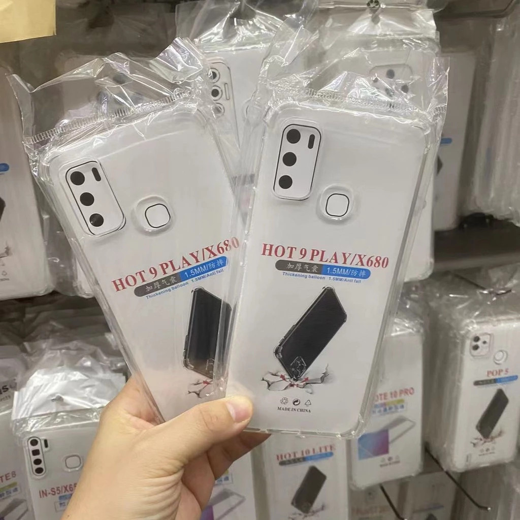 เคสกันกระแทก ใส infinix Note8 hot50 hot40 hot30  Hot8 Hot9 Hot10S Hot11 11S Hot10play Smart6 Smart5/pro Smart7 Smart8 ราคา ถูกที่สุด ดีลบีเคเค แกลเลอรีภาพที่ 8