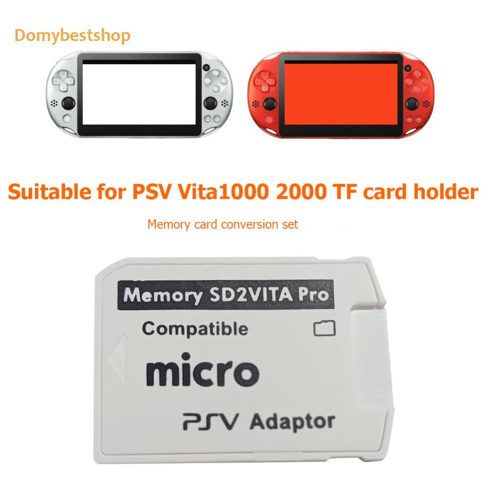 1-10pcs SD2VITA อะแดปเตอร์การ์ดหน่วยความจําสําหรับ PS Vita PSV 1000 2000 3.65 ระบบสําหรับ PS Vita การ์ดเกมหน่วยความจํา TF Card SD Card Holder [Domybestshop.th] ราคา ถูกที่สุด ดีลบีเคเค แกลเลอรีภาพที่ 7