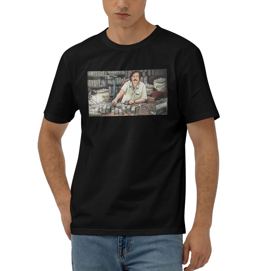 Dgok Dirty Ghetto The Bk Pablo Escobar Cotton T-Shirt