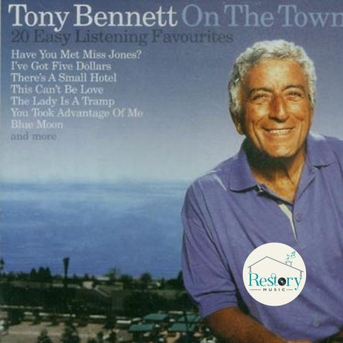 ซีดี Tony Bennett - On The Town (CD) (G+)