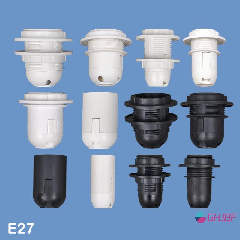 GHJBF] Led Light Bulbneck Base Power Holder AC Lampholder E14 E27 M10 ซ็อกเก็ตจี้ไฟฟ้าซ็อกเก็ตสกรูโคมไฟ Shade Converter สสมม.