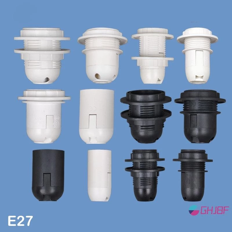 GHJBF] Led Light Bulbneck Base Power Holder AC Lampholder E14 E27 M10 ซ็อกเก็ตจี้ไฟฟ้าซ็อกเก็ตสกรูโคมไฟ Shade Converter สสมม.