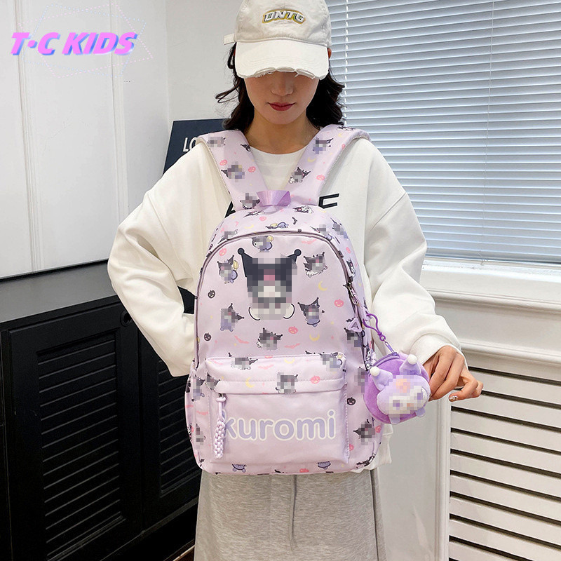 T&C กันน้ำความจุขนาดใหญ่เด็กกระเป๋าเป้สะพายหลังการ์ตูนแฟชั่นกระเป๋านักเรียน