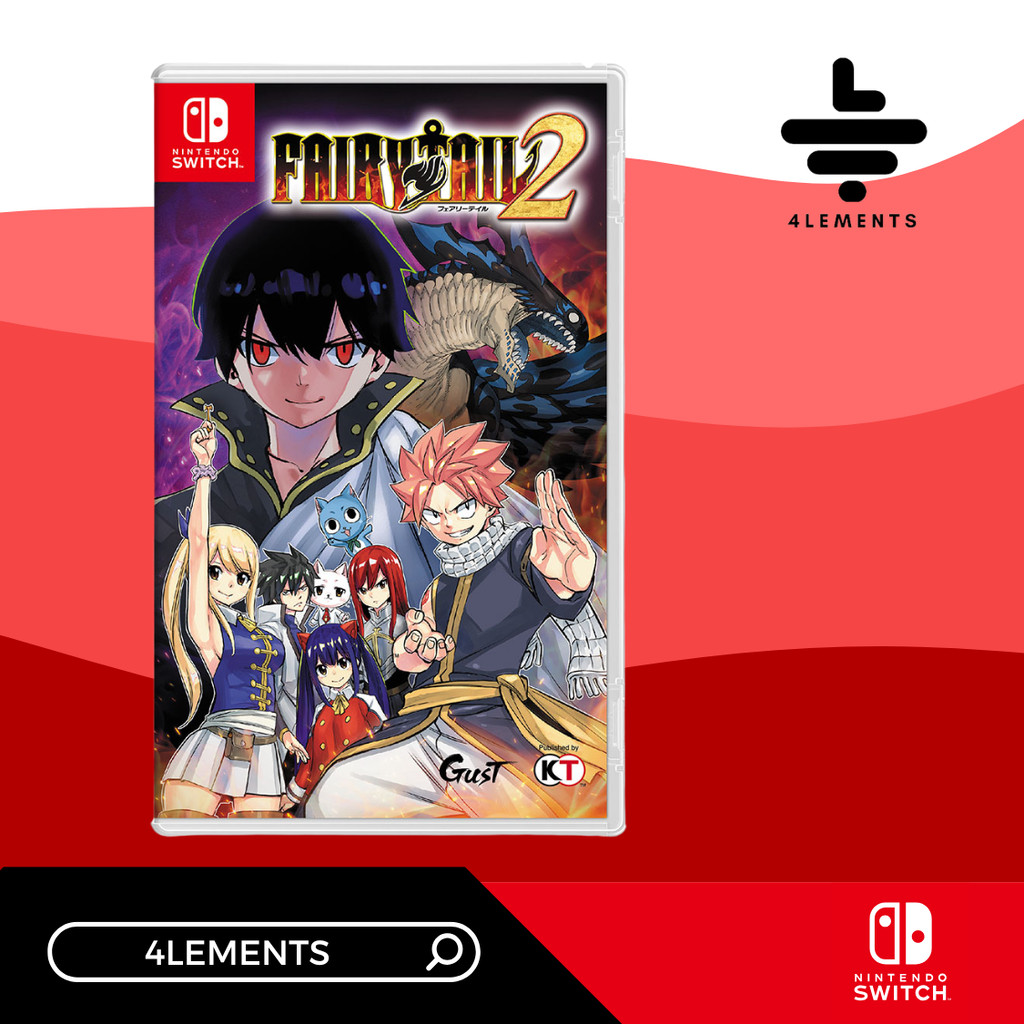 (พร้อมส่ง) SWITCH FAIRY TAIL 2 (GAME) (ENG) (มือ1)