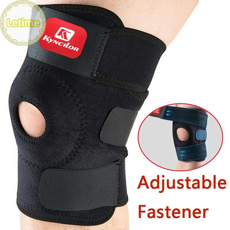 Letime เข่ารั้งเปิด Patella สนับสนุนปรับยืดหยุ่นกีฬา Kneecap Protector ไทย