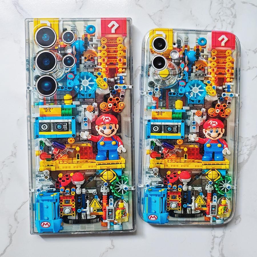 เคส OPPO Reno 12F 12 11F 8T 8Z 7Z 6Z 10 11 8 6 5 3 2Z 2F 7 PRO 4G 5G ปลอกน่ารัก Mario Case