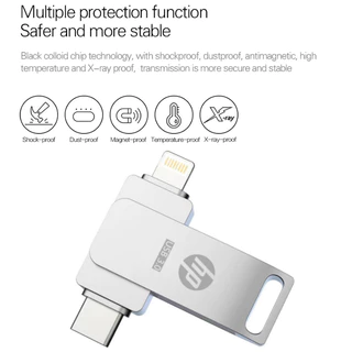 แฟลชไดรฟ์ ความเร็วสูง H-P Type-C แฟลชไดร์ฟ 1TB TypeC Flash Drive 2TB แฟลชไดร์ฟไอโฟน
