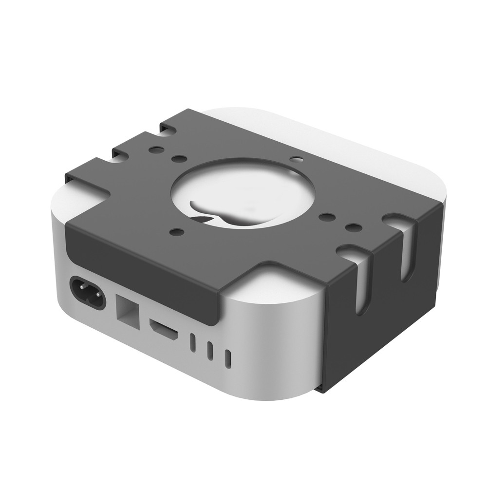 จอแสดงผลสําหรับ Mac mini M4 / M4 Pro 2024 ภายใต้โต๊ะสําหรับ VESA การเชื่อมต่อ Bracket สําหรับ M4 / M4 Pro Wall Mount