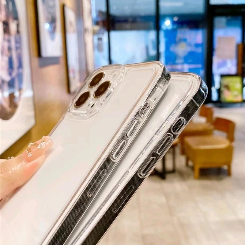 SoftCaae Casing REAL C33 Clear Transparent Silicone TPU SPACE