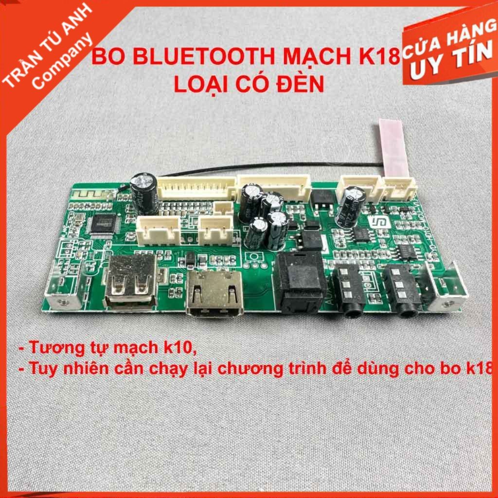 K18 บอร์ดบลูทูธพร้อมไฟกระพริบ บอร์ดบลูทูธแบบถอดได้ k18