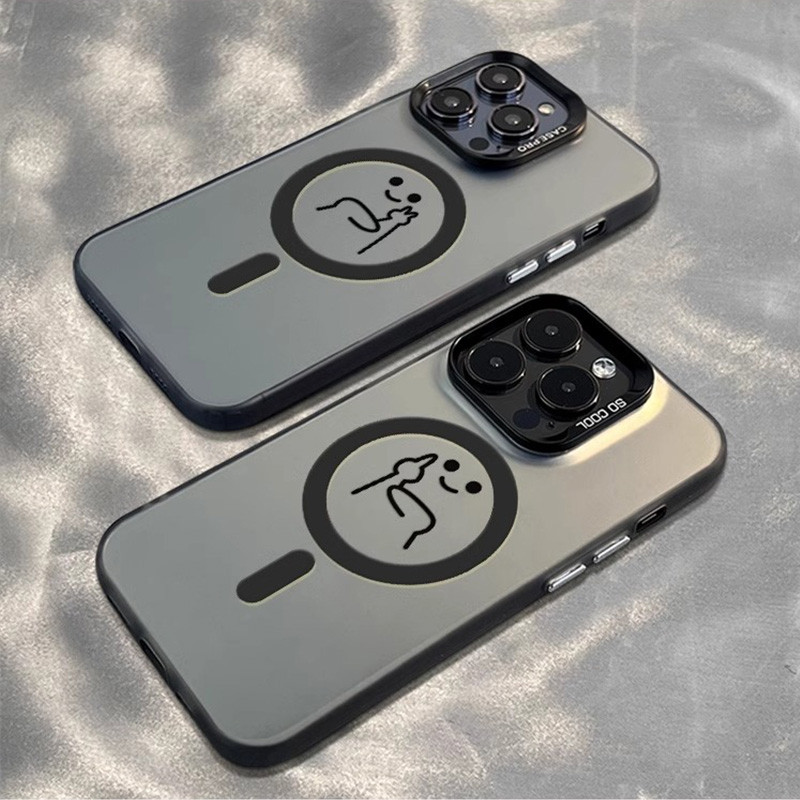 Simple V ป้ายรูปไร้สายชาร์จเคสโทรศัพท์สําหรับ Xiaomi Poco C65 C61 C55 C51 C50 C40 C31 X6 X5 Pro X3 N