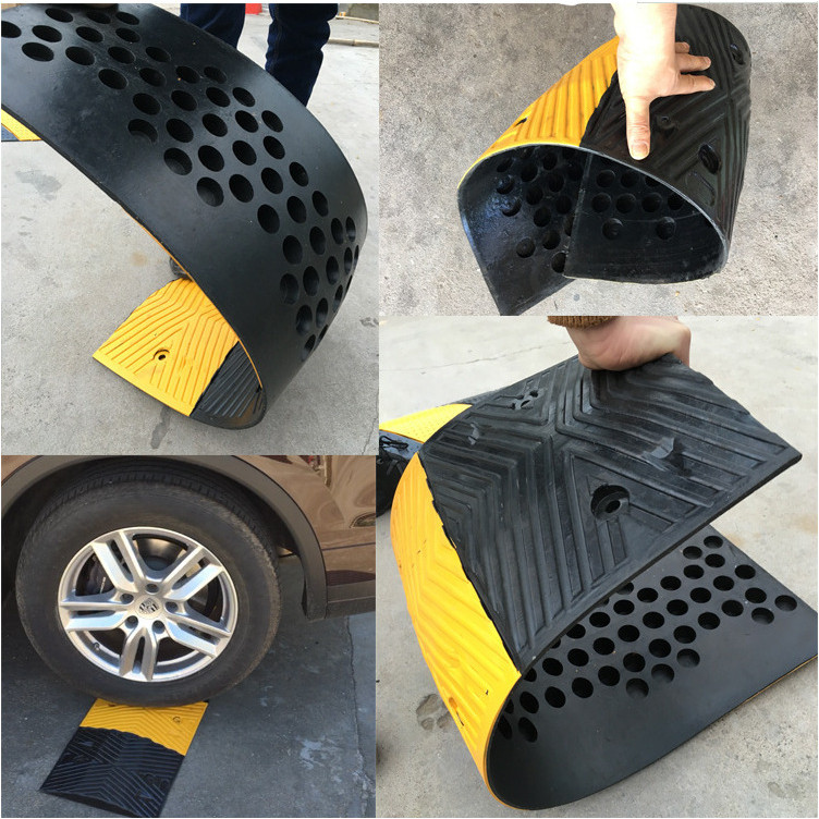 ยางชะลอความเร็ว (แท้100%）แผ่นยางชะลอความเร็ว ยางลูกระนาด ยางเส้นสะเทือนชะลอความเร็ว ยางชะลอความเร็ว - รูปที่ 5