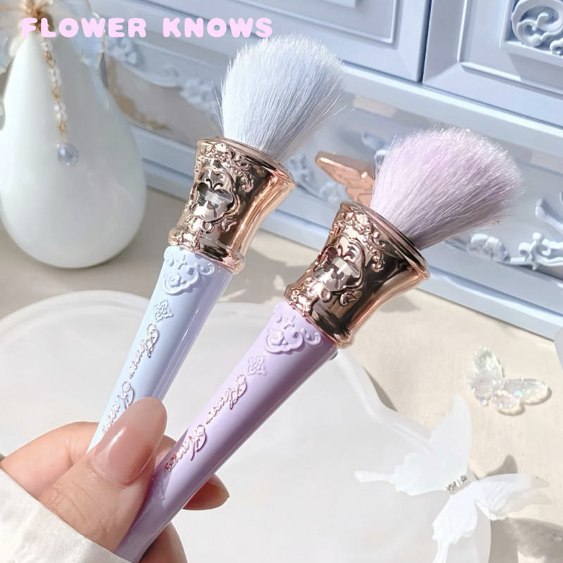 FLOWER KNOWS แปรงแต่งหน้า ชุดไหล่เมฆผีเสื้อ แปรงปัดแก้มลาดนุ่มและเป็นมิตรกับผิว