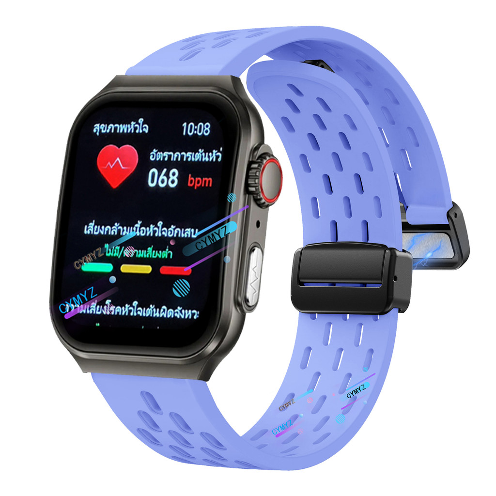 Hcare Wow Smart Watch strap สายซิลิโคน Hcare Wow strap สายรัดข้อมือกีฬา