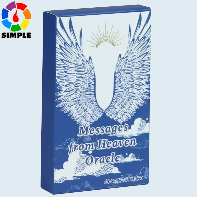 10.3*6cm Messages From Heaven Oracle Cards - 54 Pcs Cards with Guidance From Your Crossed Over Loved Ones