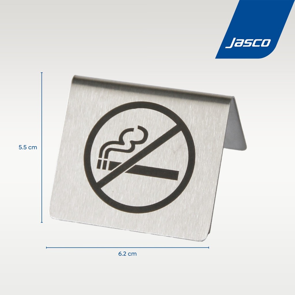 Jasco ป้ายห้ามสูบ แบบตั้งโต๊ะ No Smoking Sign #SIGN-01 - รูปที่ 2
