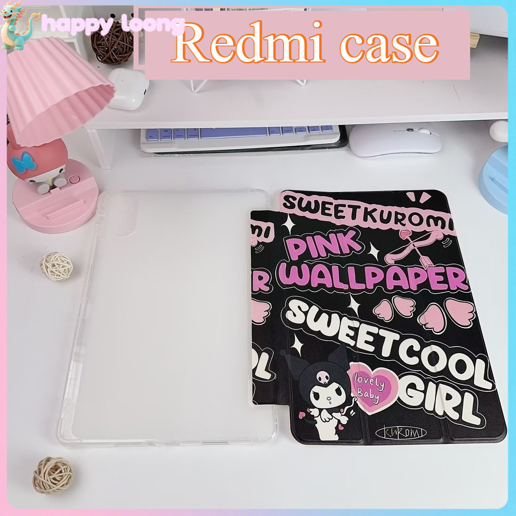 case Xiaomi Mi Pad เคส พร้อมที่ใส่ปากกา Mi Pad 6 Pro11"Mi Pad 6  แพด 6 Redmi SE-8.7 Pad Pro 12.1 Red