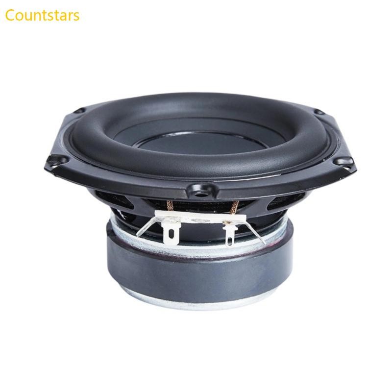 1Pair 4inch Sound Full Ranges Speaker 4Ohm 30W Woofers Subwoofer Speaker Magnetic