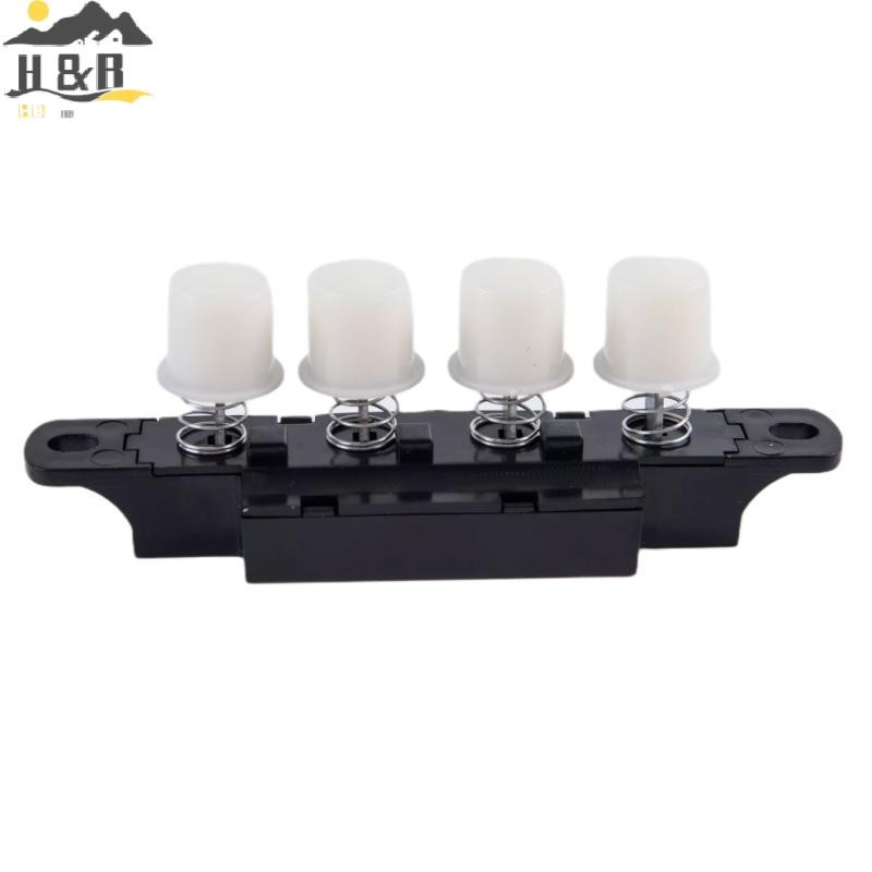 [H&B Apr] 250V 4Push ปุ่มเปียโนประเภทคีย์บอร์ดสําหรับปลั๊กพัดลมไฟฟ้าพัดลมตั้งพื้น {th}