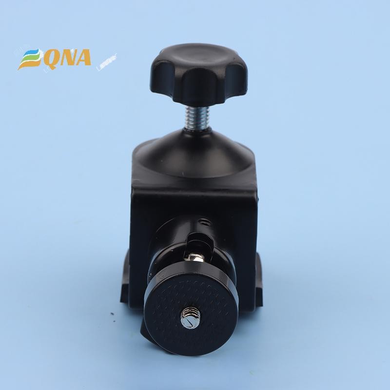 [QNA] แคลมป์โลหะ 360° Mini Ball Head Quick Release Clamp Bracket ขาตั้งกล้อง 1/4 คลิปสกรูสําหรับไฟแฟลช Mic Monitor กล้องใหม่
