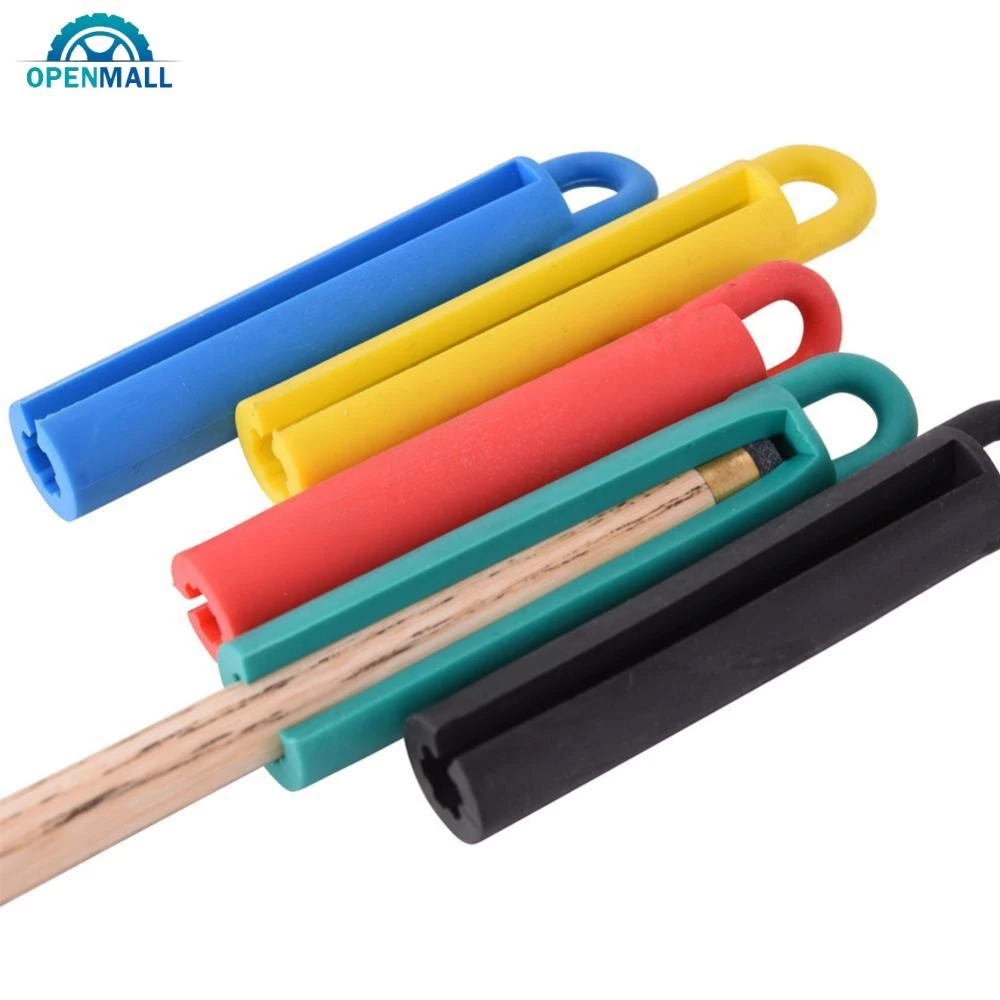 OPENMALL 1 PC 11 ซม./19 ซม.สระว่ายน้ํา Cue ยาง derrickTo ป้องกัน Cue จากดัด 9-13 มม. Cue Stick Universal D9Q3
