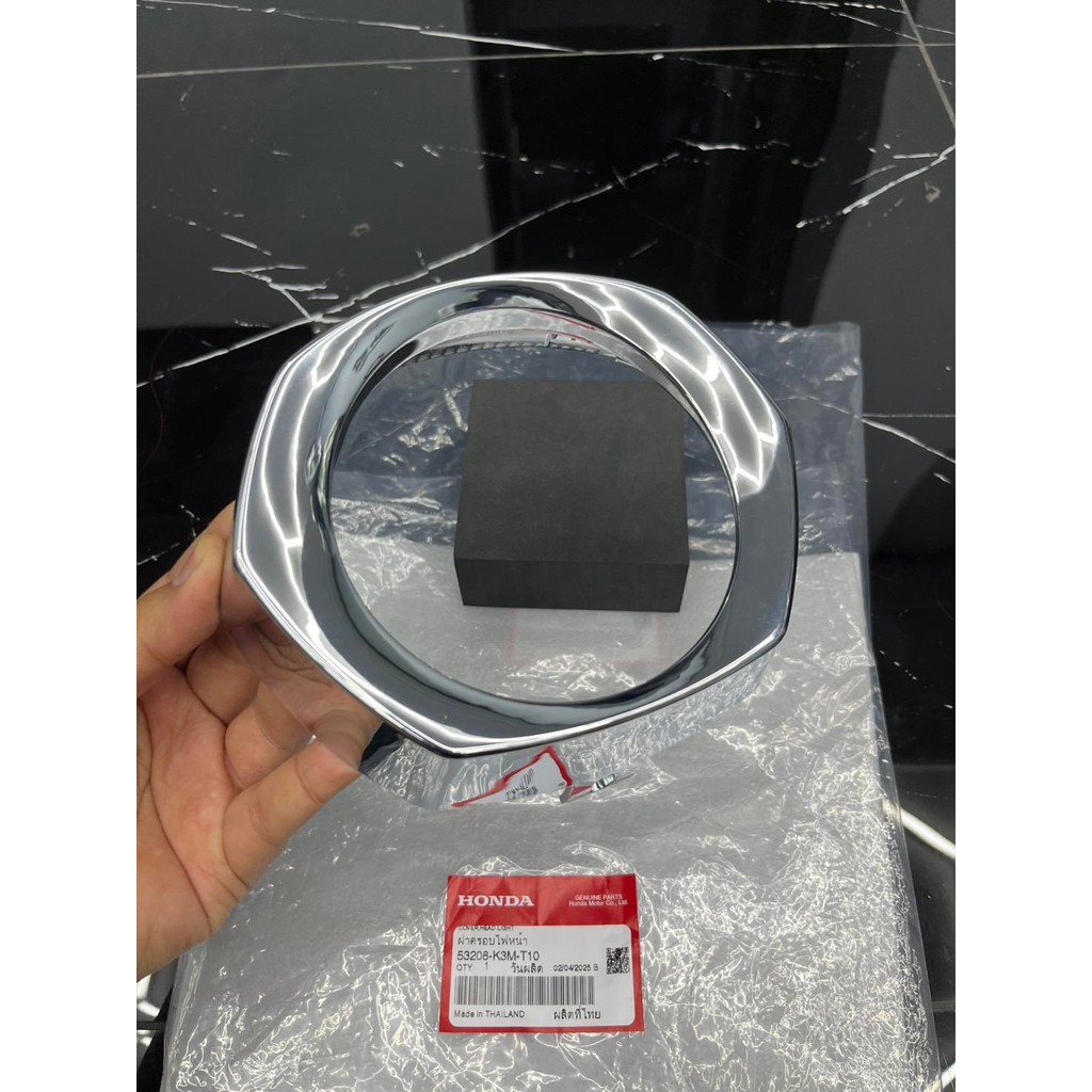 ขอบไฟหน้า GIORNO แท้เบิกศูนย์ ฝาครอบไฟหน้า #53208-K3M-T10 - รูปที่ 3