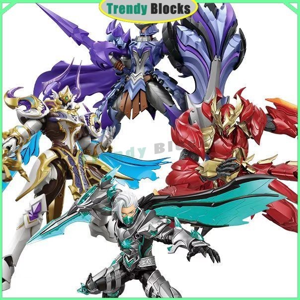 Keeppley Honor of Kings Building Blocks ของเล่นรุ่น Season 5 ของขวัญแนวโน้มตกแต่งสําหรับเด็กชายและเด็กหญิง