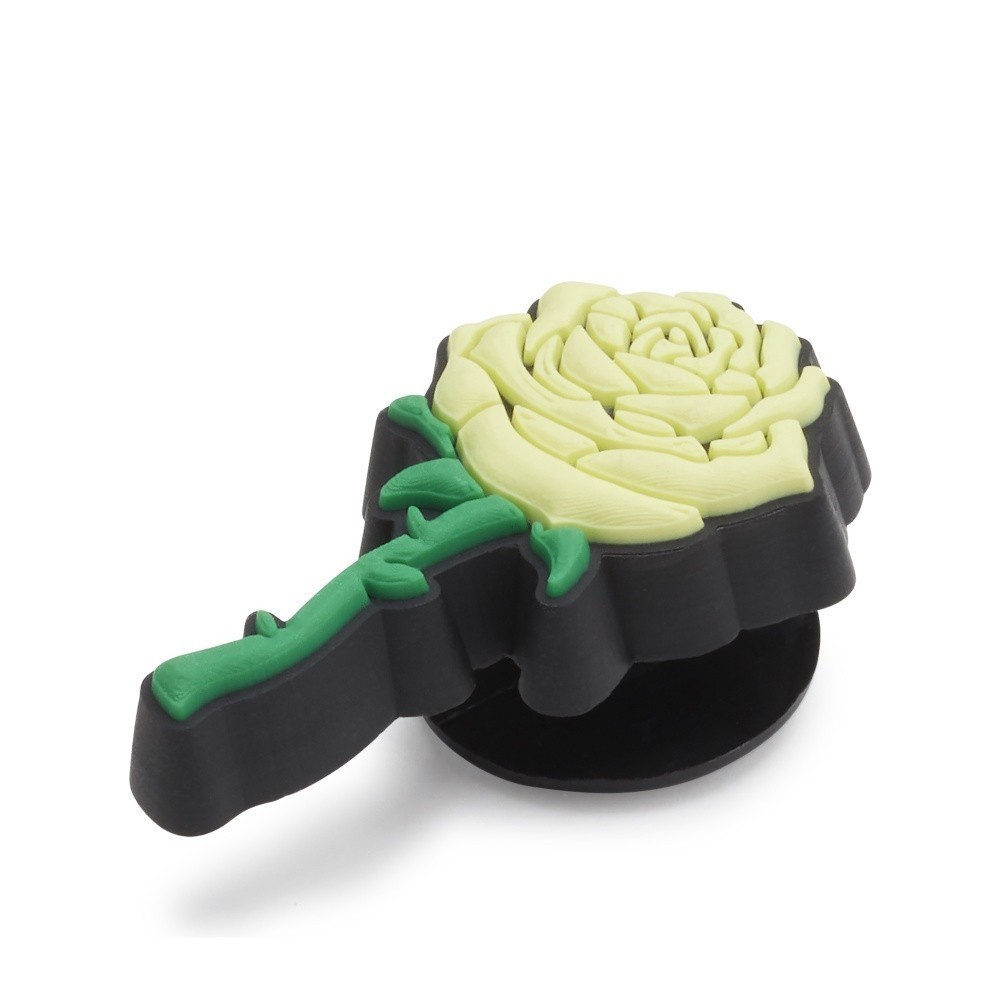 CROCS ตัวติดรองเท้า JIBBITZ WHITE ROSE รุ่น 10012963