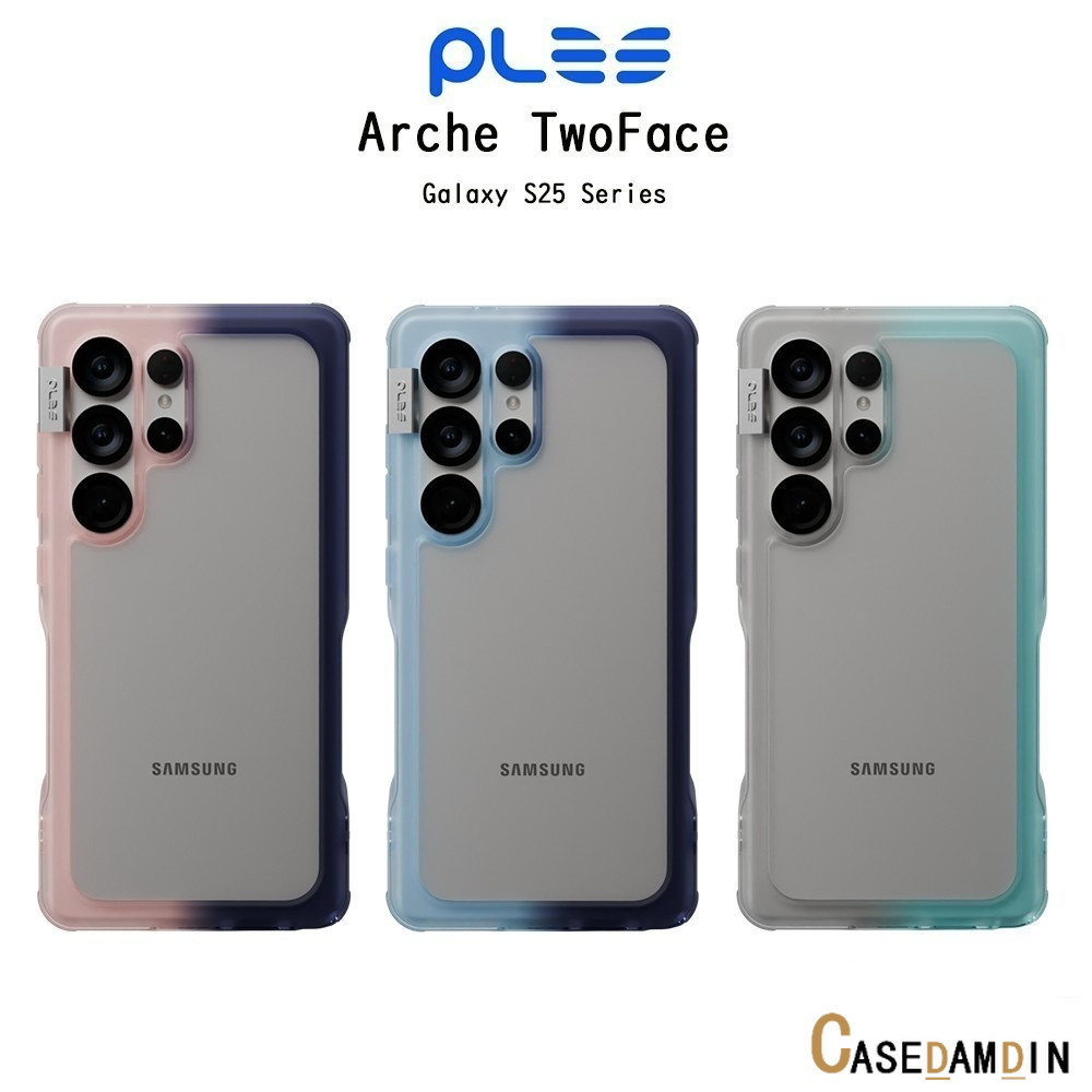PLES Arche TwoFace เคสกันกระแทกเกรดพรีเมี่ยมจากเกาหลี เคสสำหรับ Galaxy S25/S25Plus/S25Ultra(New)