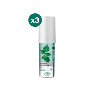 [แพ็ค 3] Dentiste' Hygienic Breath Spray 15 ml สเปรย์ระงับกลิ่นปาก ลมหายใจหอมสดชื่น ภายใน 3 วินาที สารสกัดจากธรรมชาติ