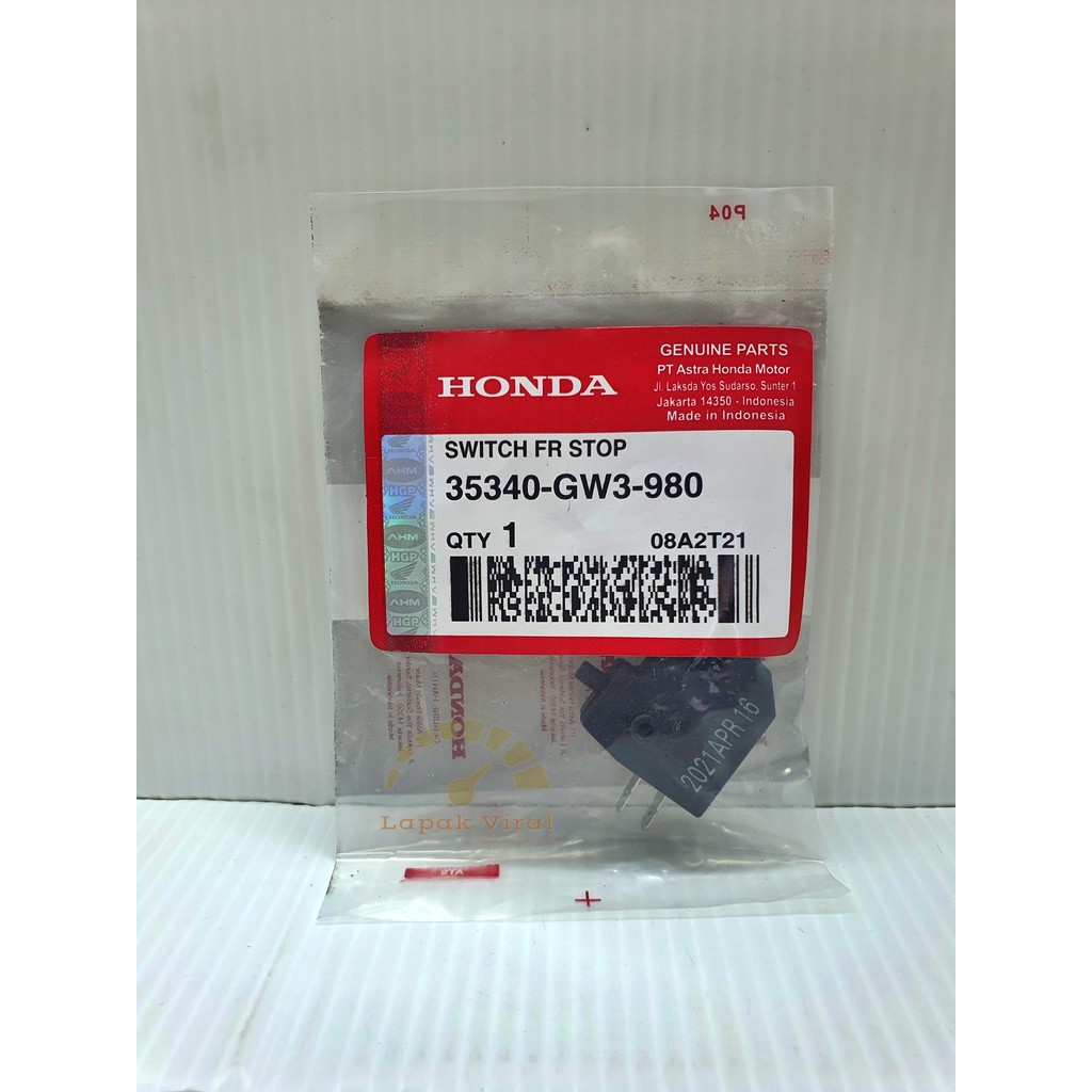 FR Stop Switch (สวิตช์เบรคหน้า) – Supra X 125, Revo 110 & BeAT