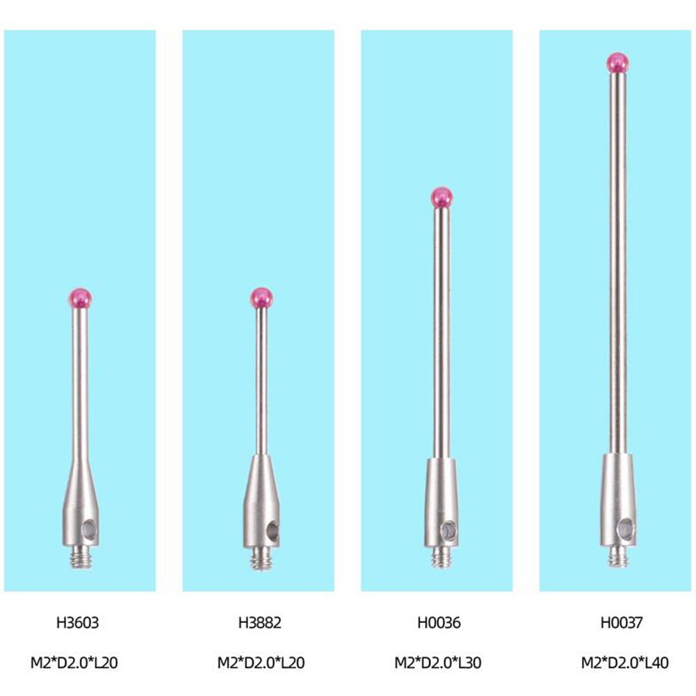 <FAIRLAND-TH> 1 ชิ้น M2 Touch Probe CMM Probe สําหรับเคล็ดลับ CMM Stylus Ball Gauge หัวสําหรับ 3D <ใ