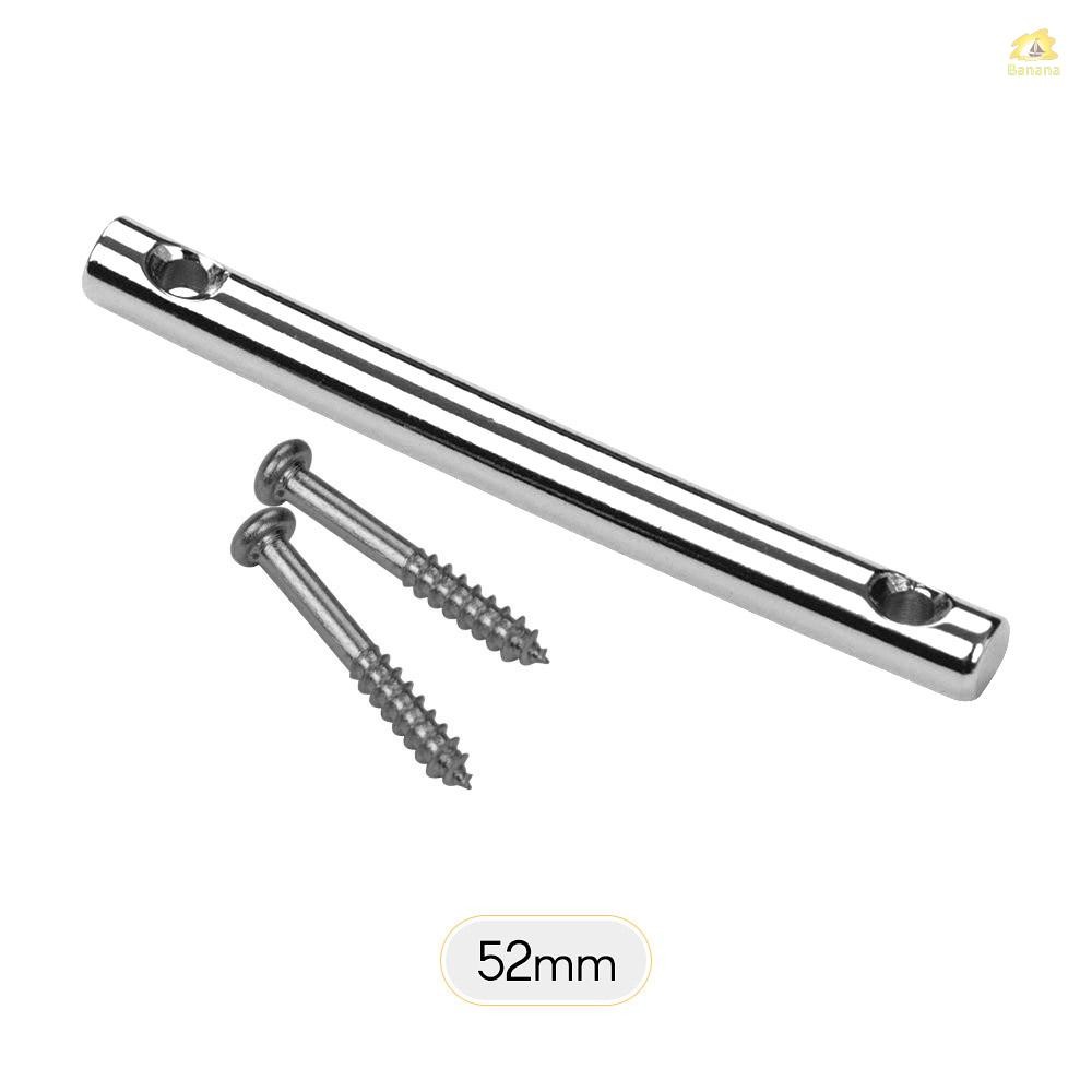 Headstock String Retainer Tension Bar สําหรับกีตาร์ไฟฟ้าเปลี่ยน 52 มม. สีเงิน