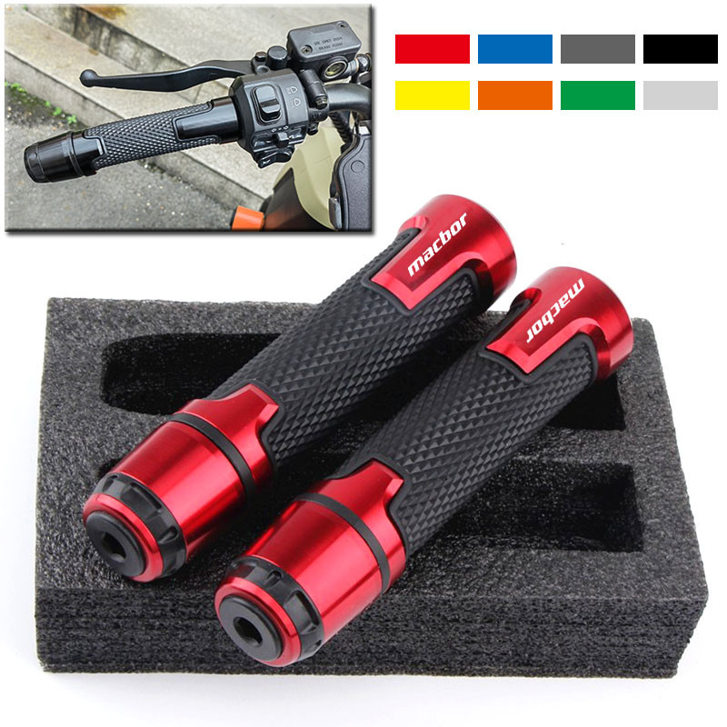 สําหรับ Macbor Montana XR 5 X R5 2019-2023 รุ่น 7/8 22 มม.รถจักรยานยนต์ปลายแฮนด์ Grips Bar Handl