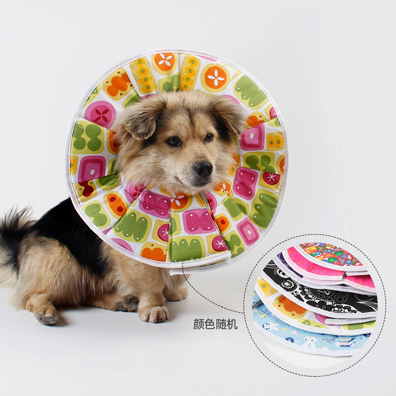 Elizabeth Anti-Bite Ring ยาถ่ายพยาธิป้องกันรอยขีดข่วนแหวนสุนัข Multi-Size Grooming สัตว์เลี้ยงสุนัขฝาครอบป้องกัน