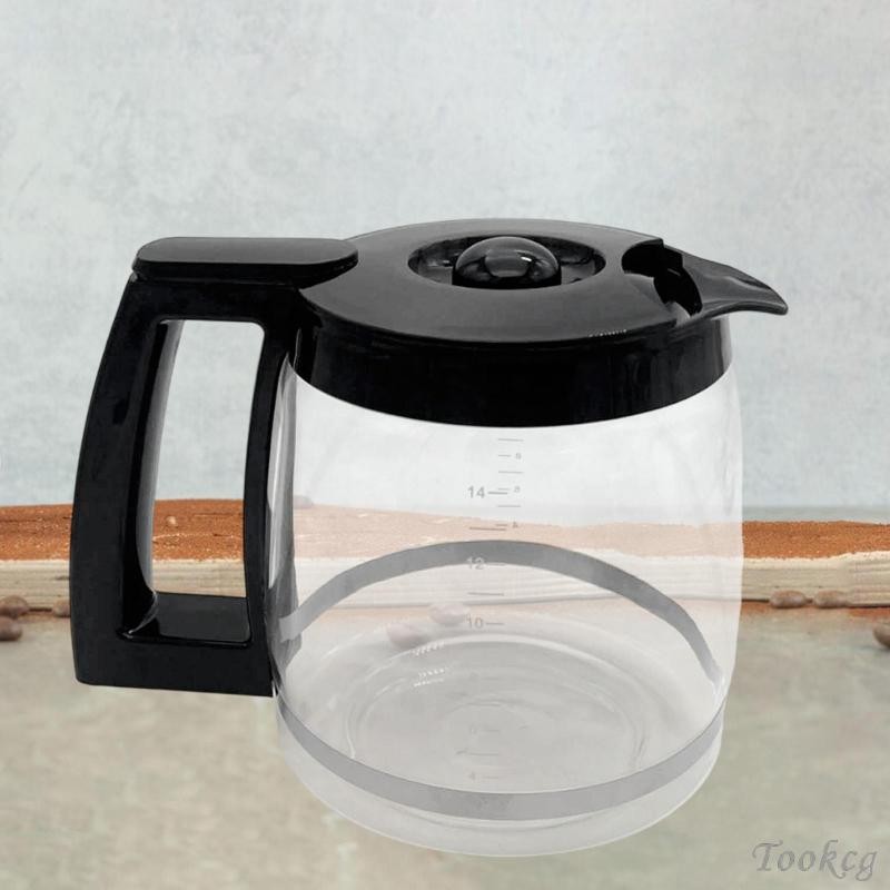 [Tookcg] 14 Cup Carafe Replacement for Automatic Drip Coffee Machine เครื่องชงกาแฟ Carafe สําหรับ Cu
