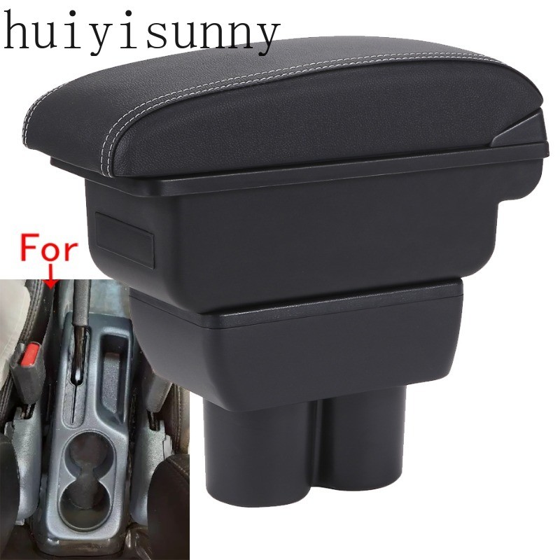 HYS สําหรับ Suzuki Jimny Armrest กล่อง Suzuki Jimny JB23 JB43 ที่เท้าแขนรถ 1999-2017 ชุดติดตั้งเพิ่มชิ้นส่วนแขนกล่องเก็บอุปกรณ์เสริมในรถยนต์