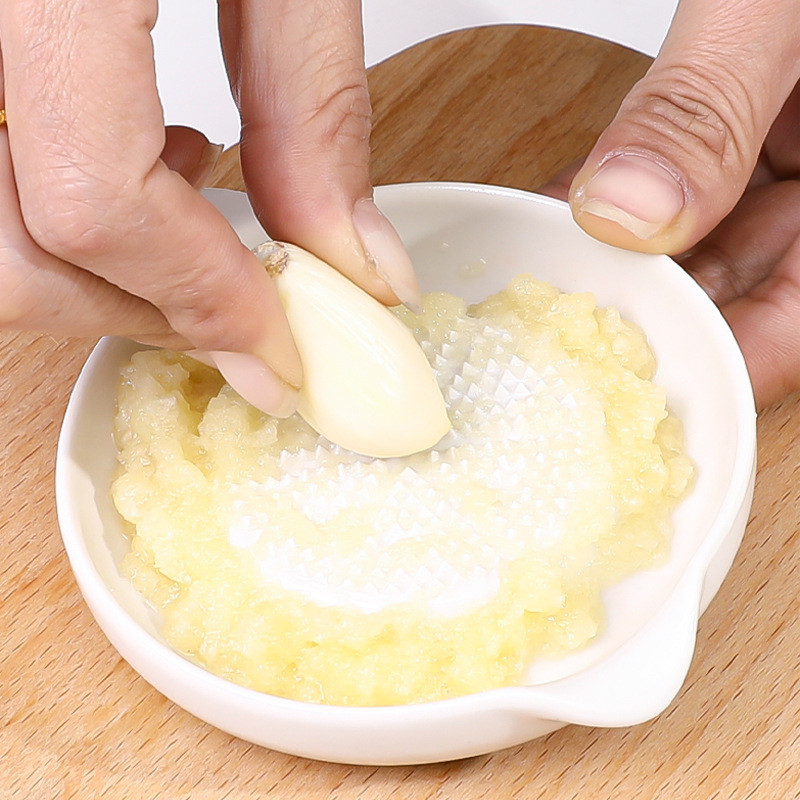 Spot Delivery in Seconds#Japanese Ceramic Ginger Grater Manual Garlic Masher Ginger Crusher Milk Pas